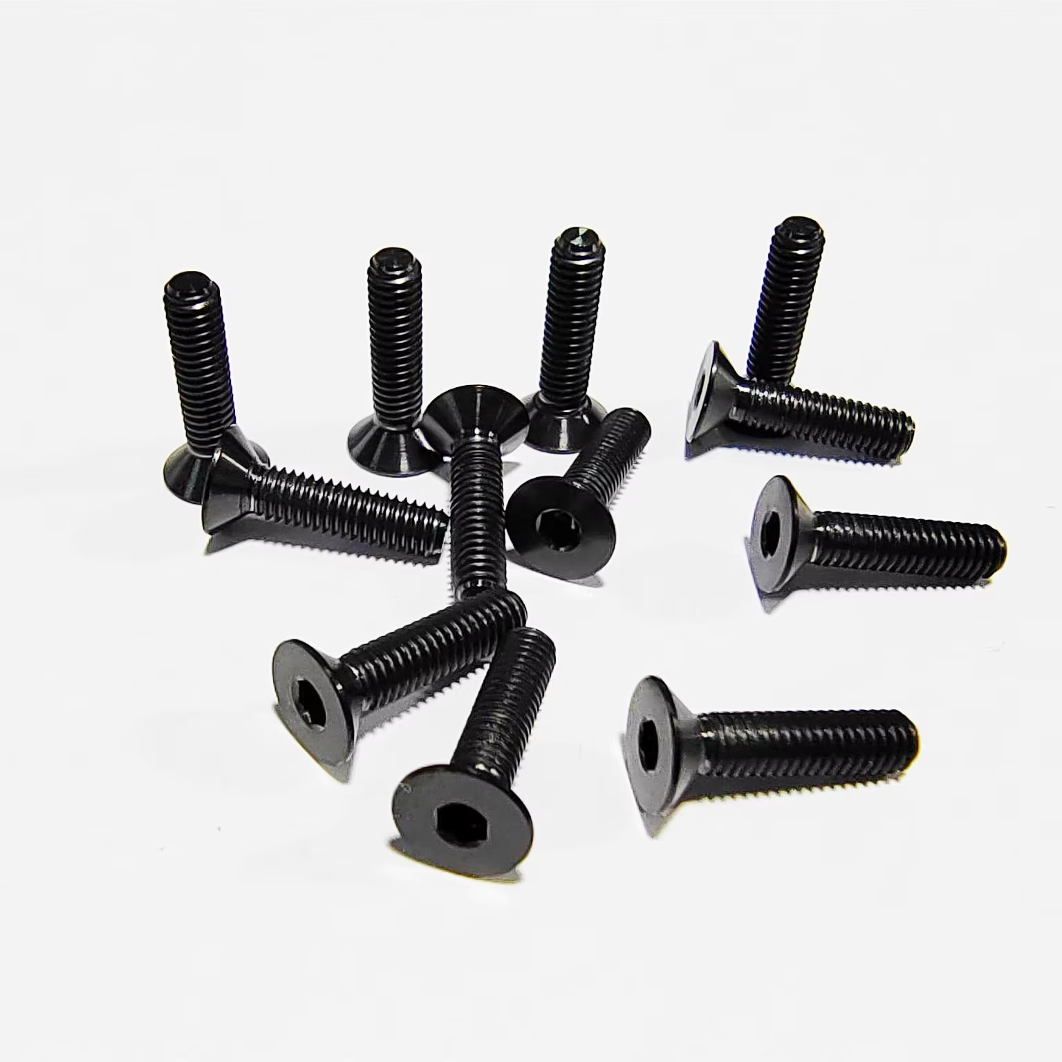 High strength GR5 Titanium DIN7991 ISO10642 Hexagon Socket Countersunk Head Screws fit for Foils board and kite hydrofoils board