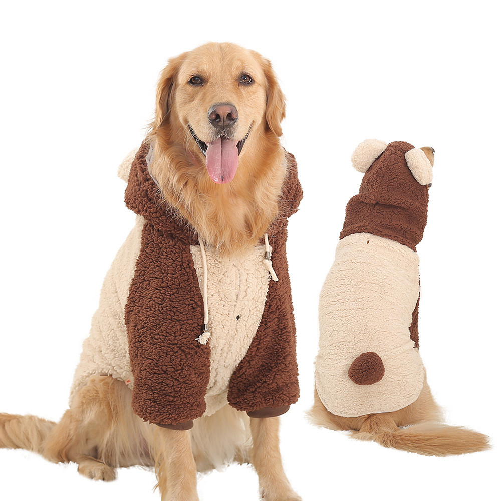 Wholesale winter large big dog warm clothes