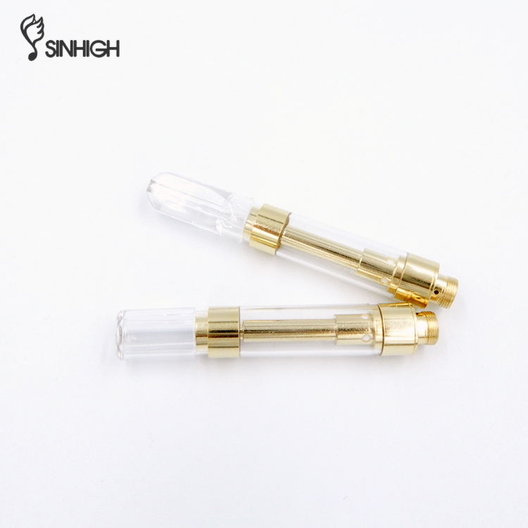 Best Selling Tank Atomizer 100% No Leak Cartridge Plastic Tip 1ml 510 Thread Vape Cartridge