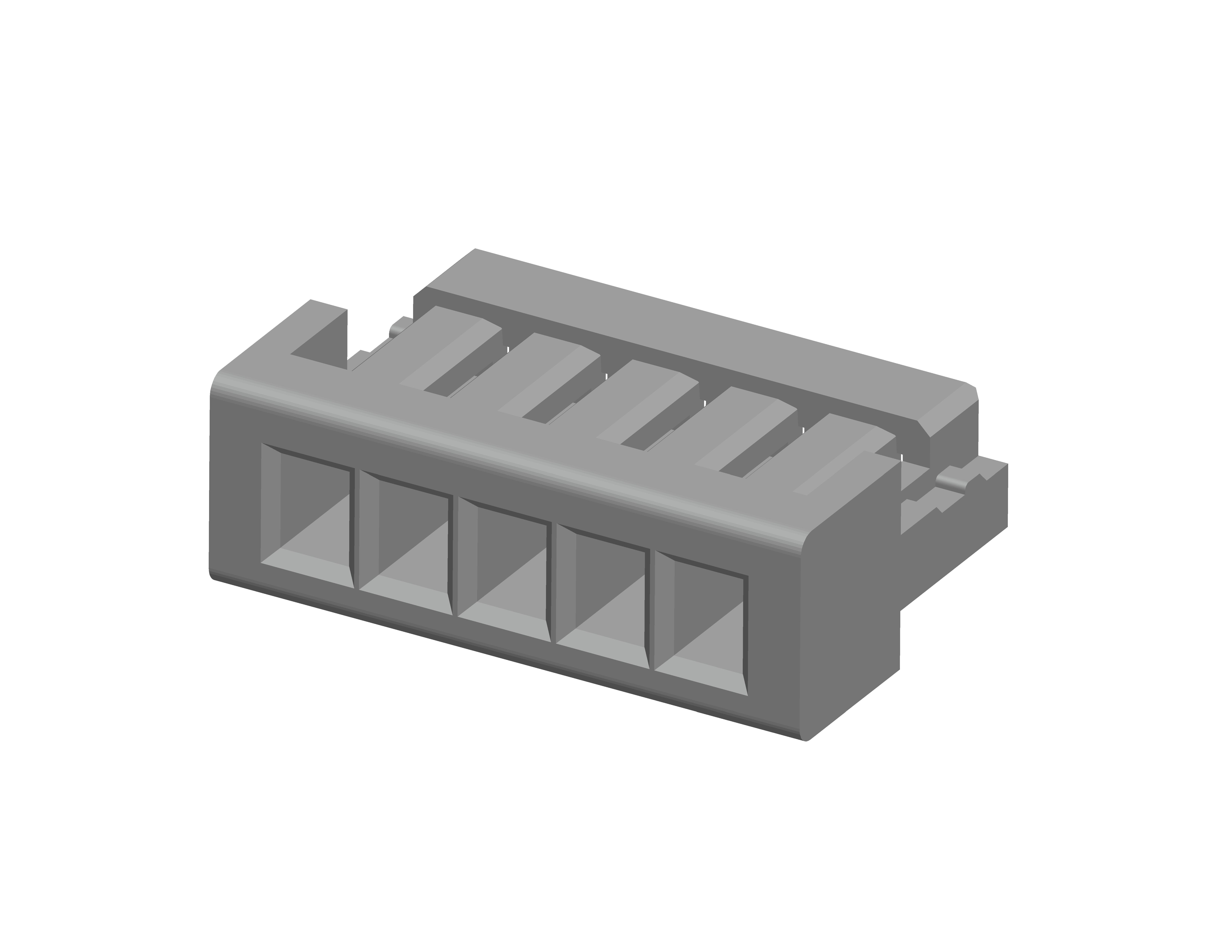 SMT Pin Header Electrical Terminal Block Plastic Injection Parts for Auto Spare Parts