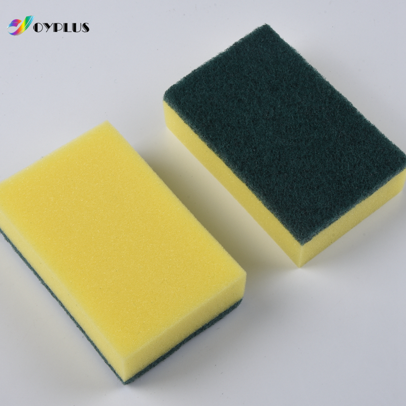 Heavy Dirty Dish Washing Scouring Pad Kitchen Cleaning Sponge