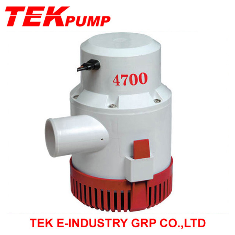 DCSP-4700 12V & 24V DC морской Трюмный погружной насос