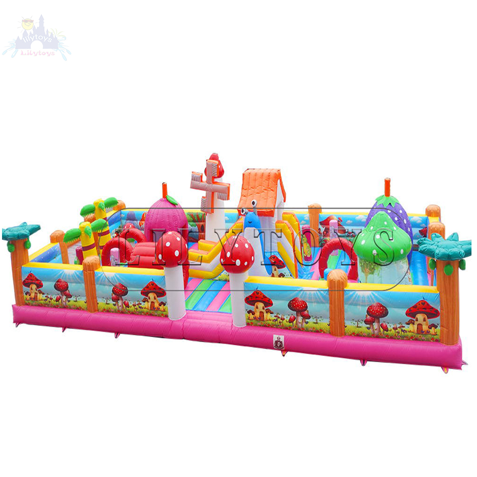 Lilytoys inflatable fun city Inflatable jumping castle cheap bouncy castle prices for sale