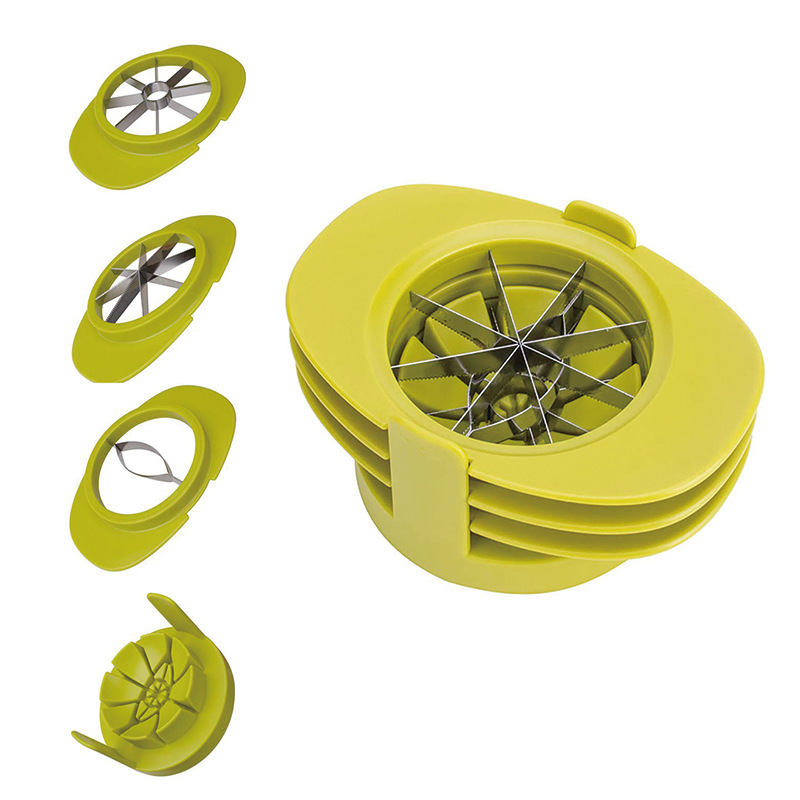 Best-Selling Kitchen Super Sharp Kitchen Tools Apple Pear Mango Cutter Fruit Vegetable Tomato Multi Function Vegetable Slicer Fr