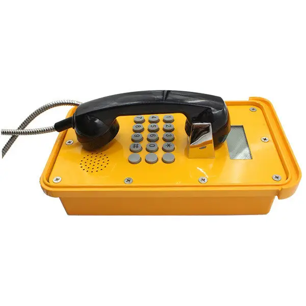 Newest Customized Telecommunication Phone Tunnel And Subway Rugged Waterproof Industrial Hotline Telephone