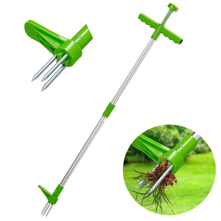 Hot selling Stand-Up Weeder Root Removal Tool for Garden Long Hand Weeder Root Removal Weed Puller for Garden