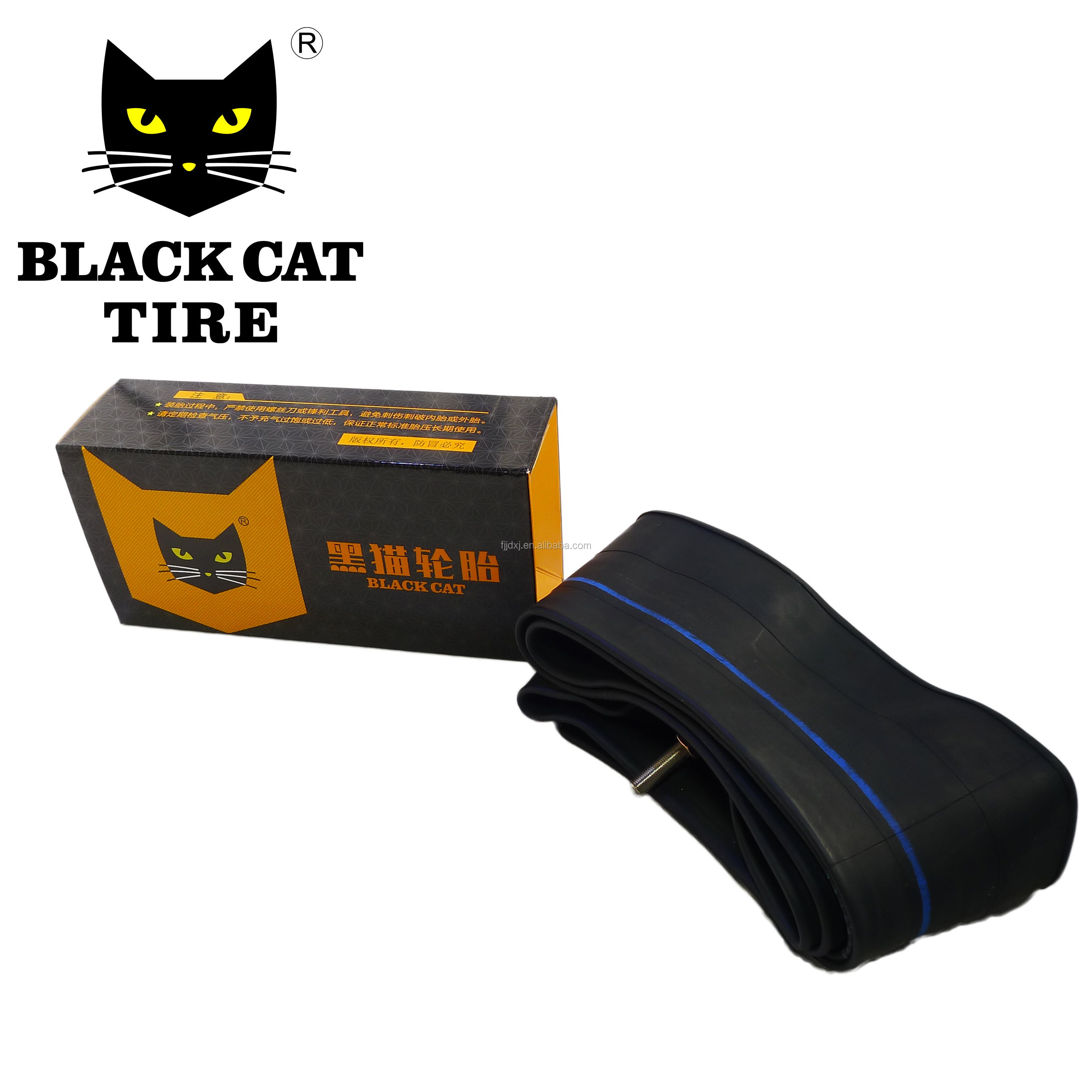 Внутренняя шина двигателя мотоцикла 2,50-17 Black Cat