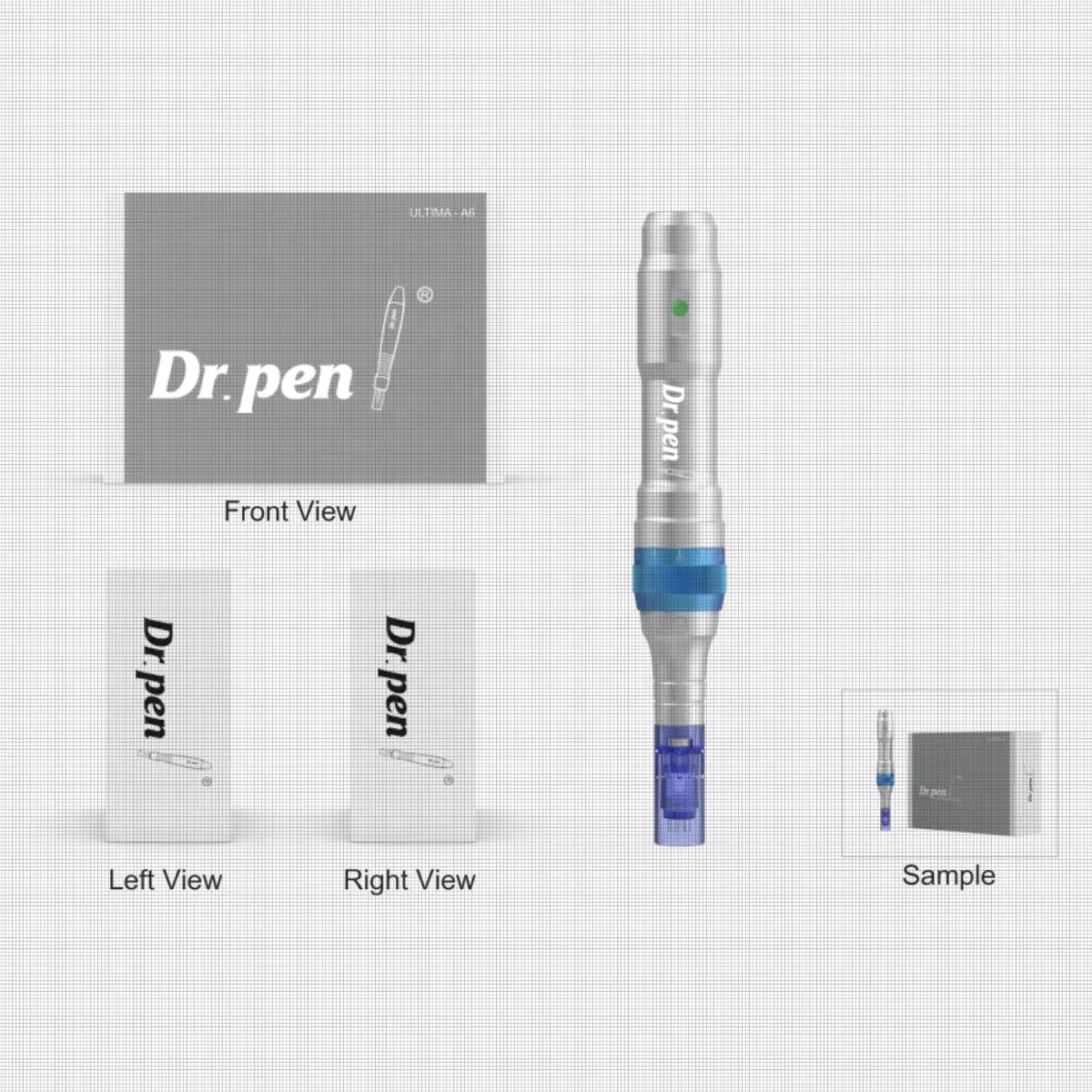 Dual Functions Dr Pen Ultima A6 Electric Micro Needle Derma Pen Drpen A6 For Pigment Removal Therapy