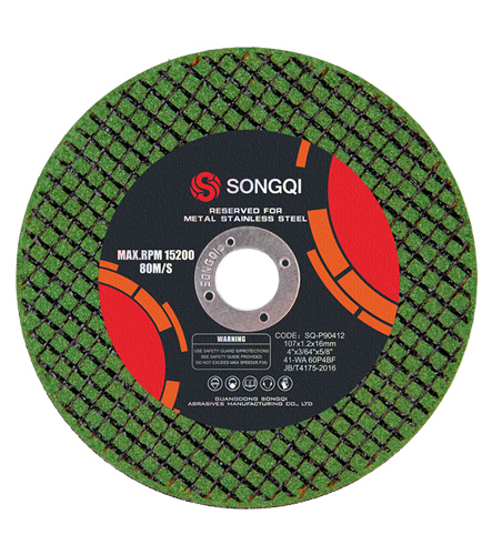SONGQI 4 inch 107*1.2*16mm cutting wheel Abrasive Cutting Disc for metal and inox