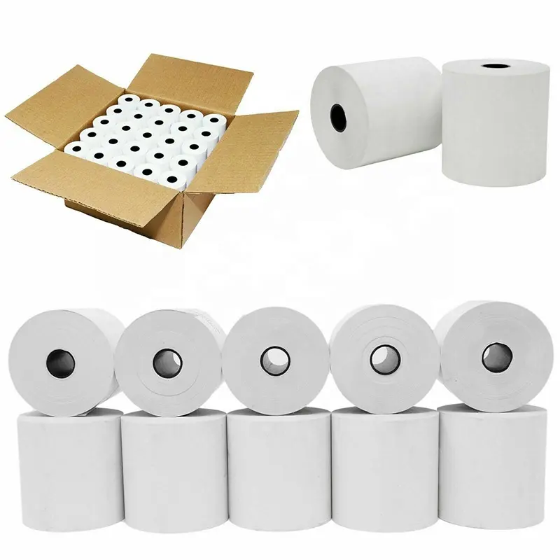 Wholesale Suppliers Manufacturer 48gsm Bpa Free Receipt Papers Thermal Paper Rolls 2 1/4 X 50