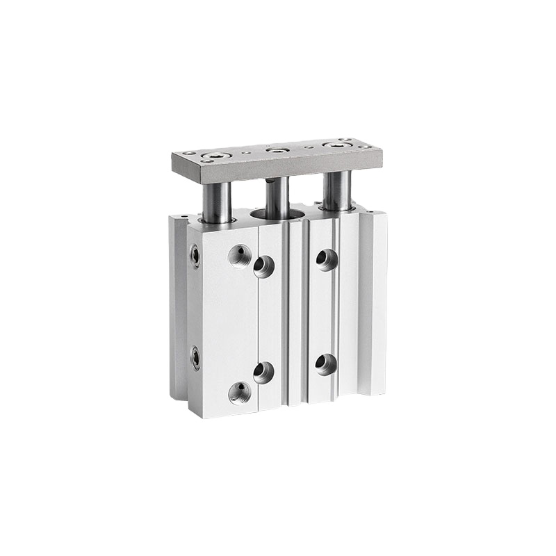 SMC type MGPM Compact Guide Rod Pneumatic Cylinder Three-Shaft Double Acting Pneumatic Air Cylinder