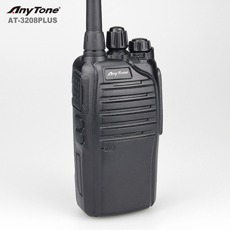 Anytone AT-3208 Плюс УКВ или УВЧ для переносного приемо-передатчика с большим радиусом 5 Вт Самый дешевый изготовленный на заказ Портативный 2 Way Радио