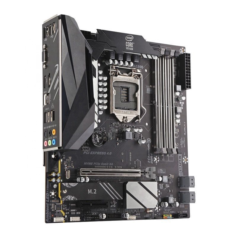 Самая дешевая игровая материнская плата socket 1200 Z490 для процессора 10-го поколения i3 i5 i7 i9