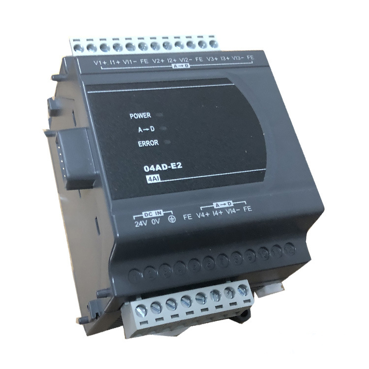 Новый Дельта ЛВС логический controlle выходного цифрового DVP04AD-E2 аналоговый модуль все в одном hmi plc услуги по программированию ПЛК trading