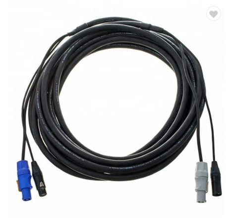 Световой и звуковой DMX xlr сигнал и кабель питания с разъемным штекерным разъемом сценическое освещение