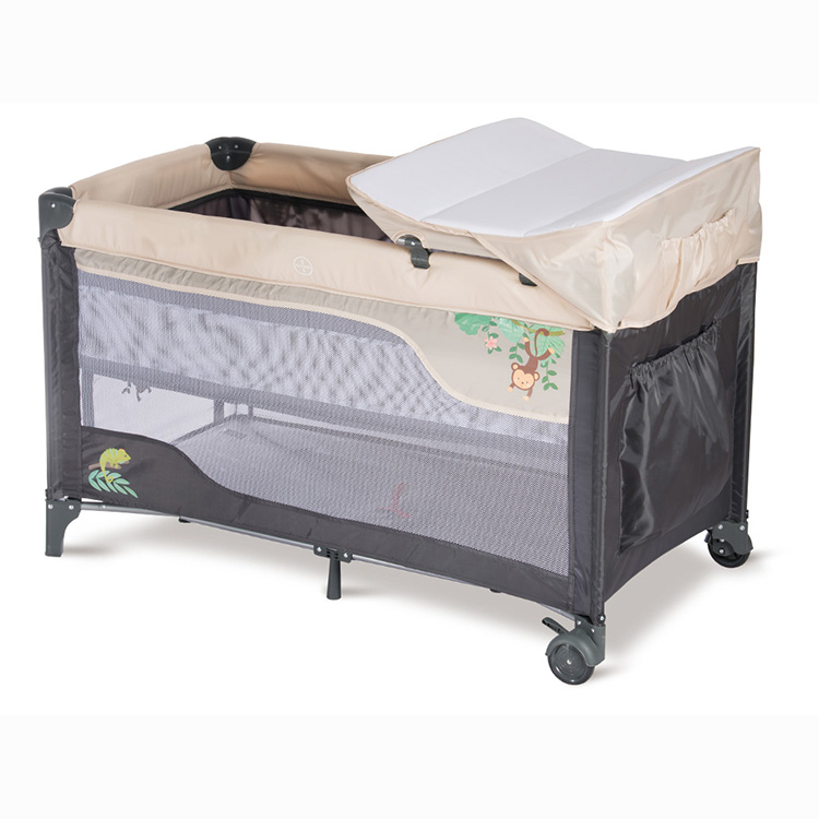 Wholesale Portable Luxury High Quality Baby Cot Crib Made in China