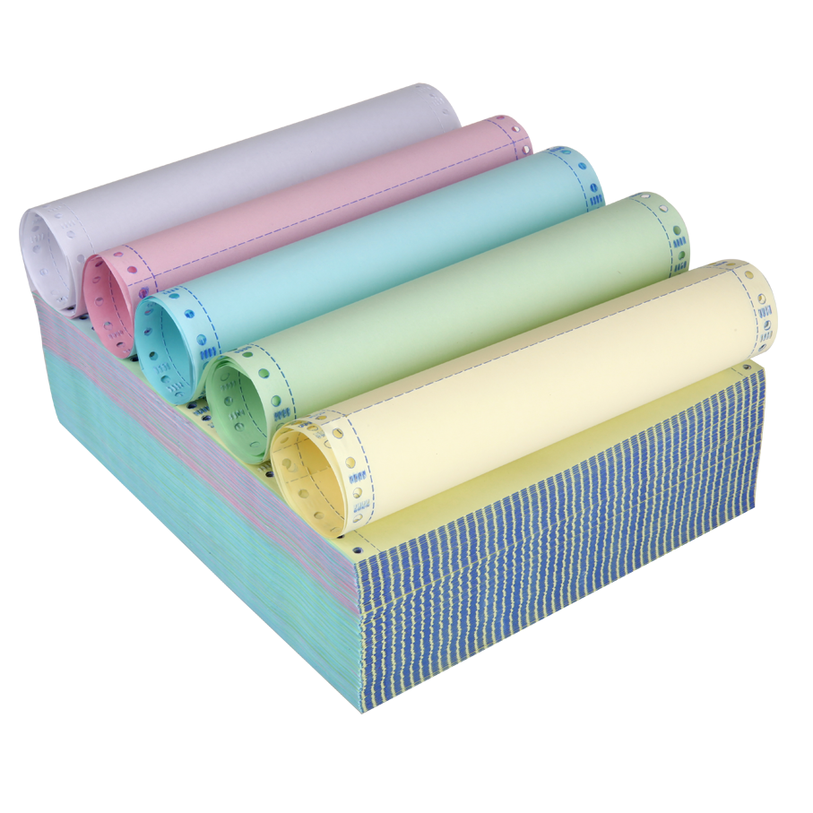 2020 Горячая продажа 2 ~ 5 ply carbonless компьютерная печать копировальная бумага/Непрерывный компьютер