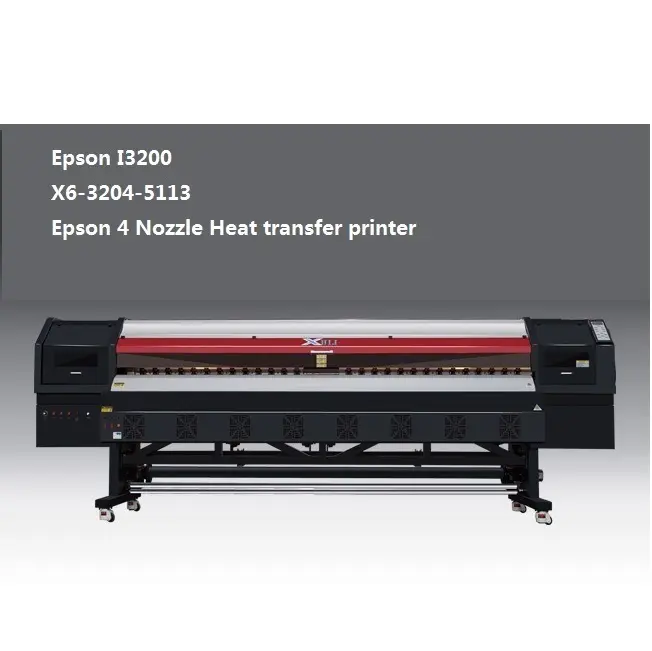 ready to ship 4 heads heat transfer machine large size heat transfer printing machine