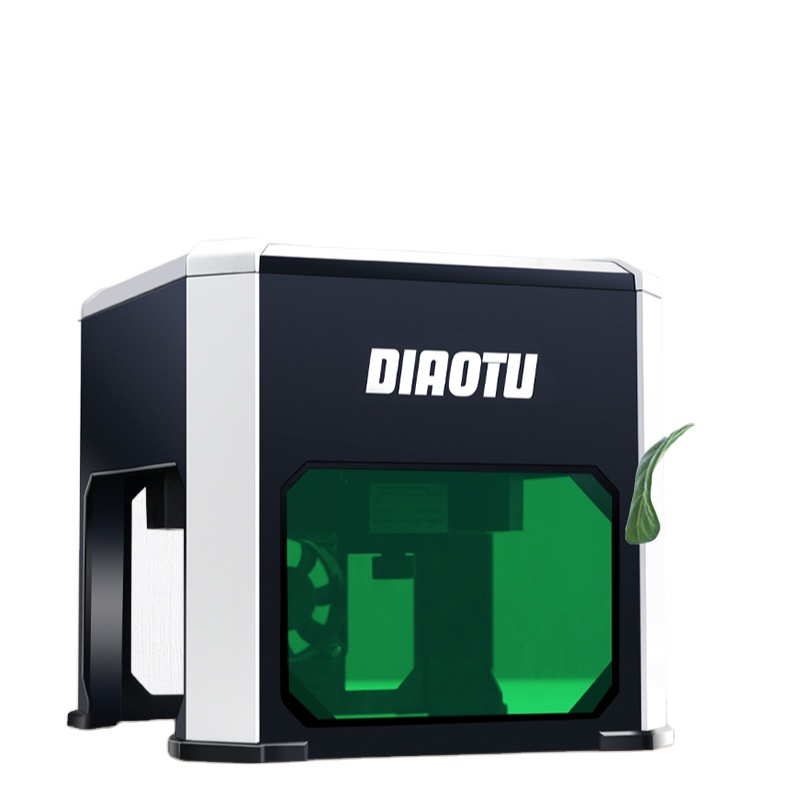 Fast Delivery Mini DIY Laser Logo Mark Printer for Wood PVC Paper Engraving and Fast Cutting