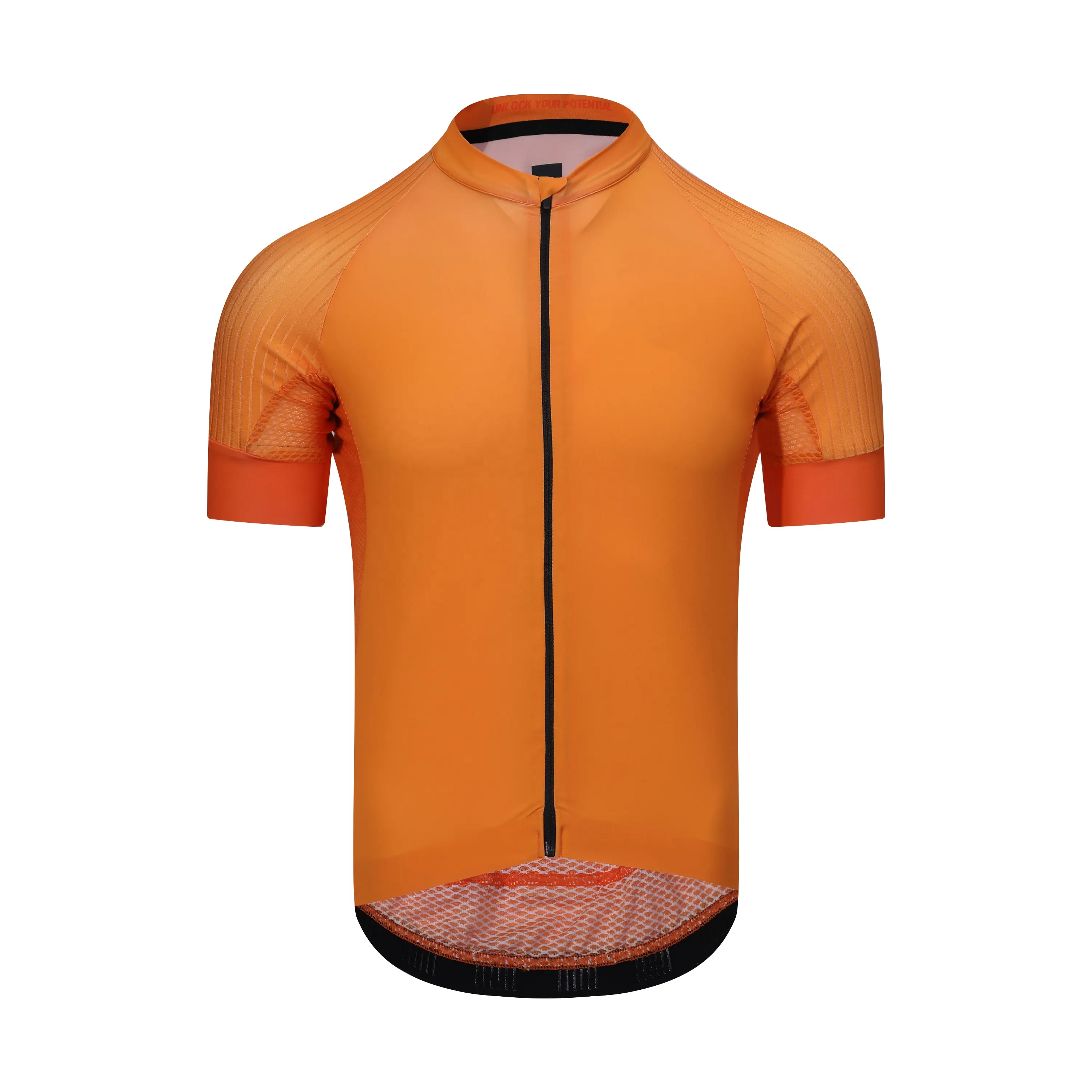 Professional Design Team Oeko-tex Certificates Soft Breathable Sweat-wicking Half Sleeve Cycling Jersey Top