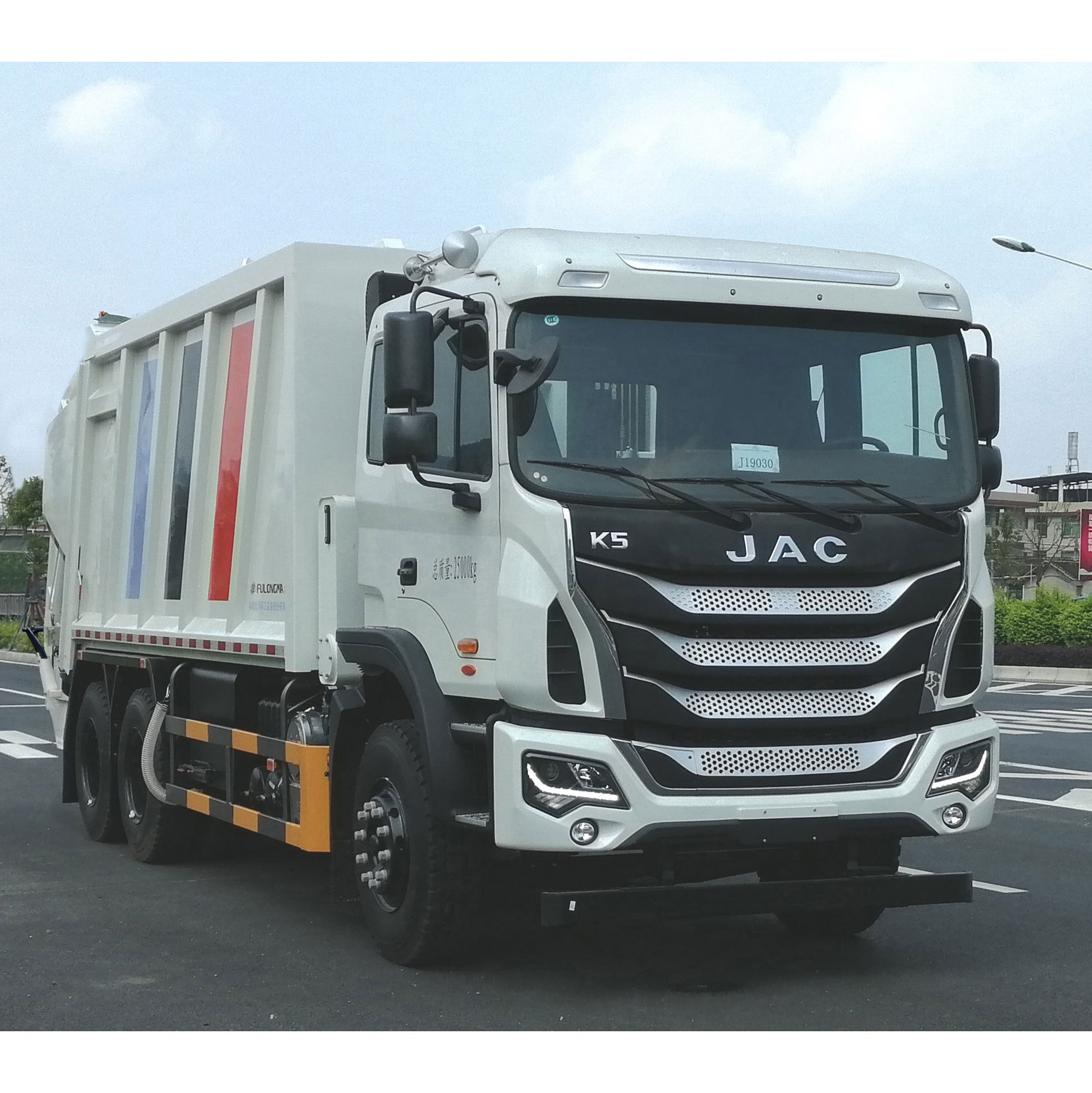 25 ton heavy duty roll off refuse trucks rear loader garbage vehicle