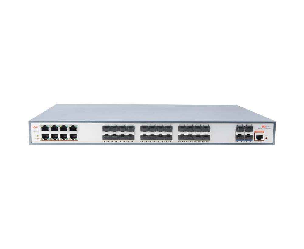 Производитель сетевых коммутаторов Shenzhen poe, 10G, управляемый волоконно-оптический коммутатор Uplink witch 24 sfp и 8 портов poe