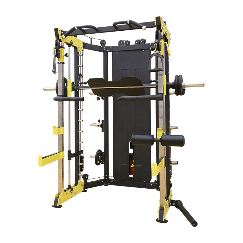 Body Exercise Cable Commercial Multigym Multi Squat Power Rack Equipment Gym Multifunction Motion Function Smith Machine Trainer