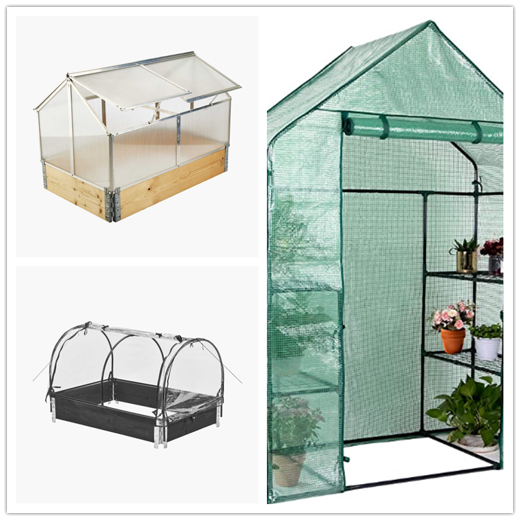 Garden Greenhouse System Multi-Span Agricultural Mini Shelf Greenhouses Low Cost Garden