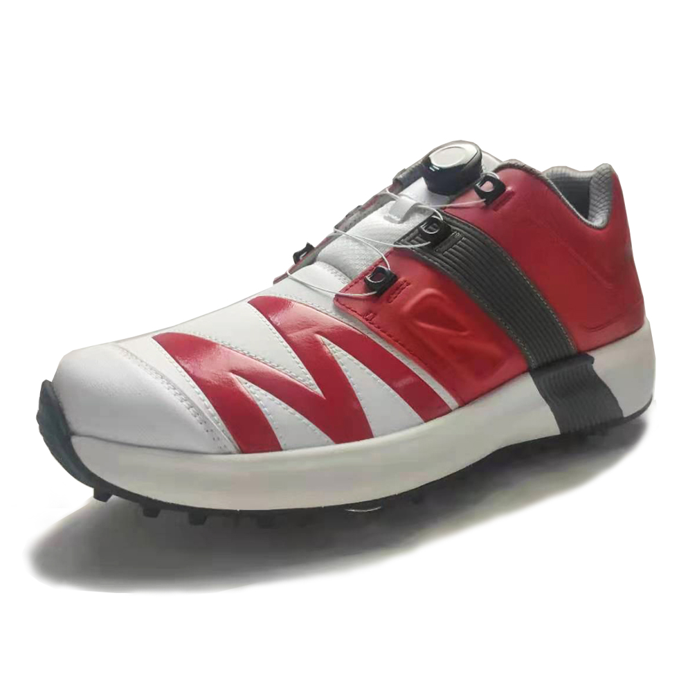MAZEL 2021 Custom Made Tempo White Spiked Shoes Golf Shoes Mens Tech Response Golf Shoes
