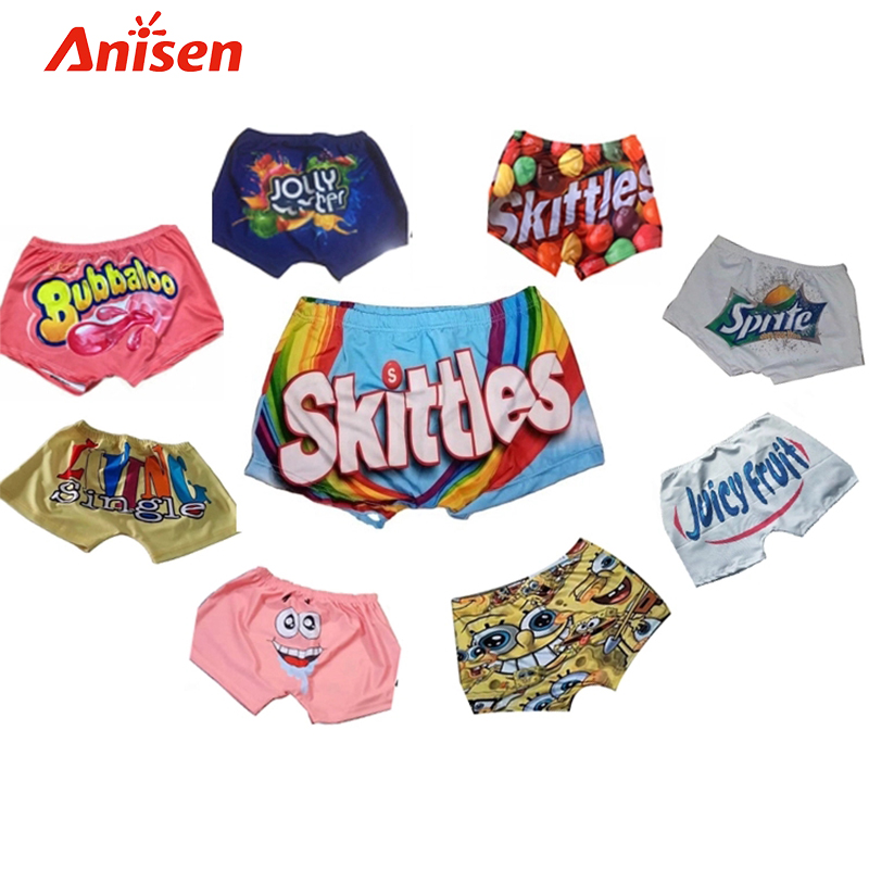 New fashion High elasticity waist sexy hot women candy snack shorts