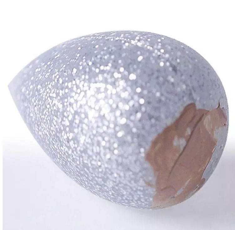 Новые сладкий silisponge Макияж Блендер блеск 3D силиконовые Puff