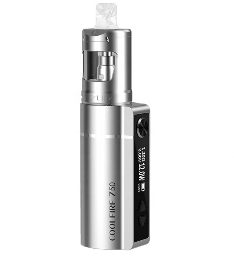 RTS New arrival OLED Screen Box Mod Kits Rechargeable Battery Vape Innokin Coolfire Z50 VW Kit