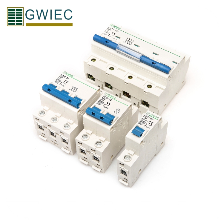 Gwiec 20A 4-полюсный автоматический DZ47-63(C45N) Мини-автомат защити цепи