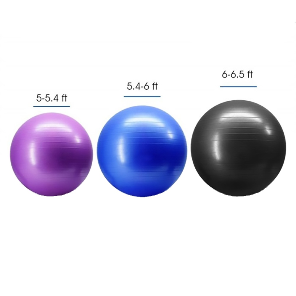 Cheap Price 50cm yoga ball Inflatable Pvc Gym Ball Exercise Yoga Ball For Body Fitness