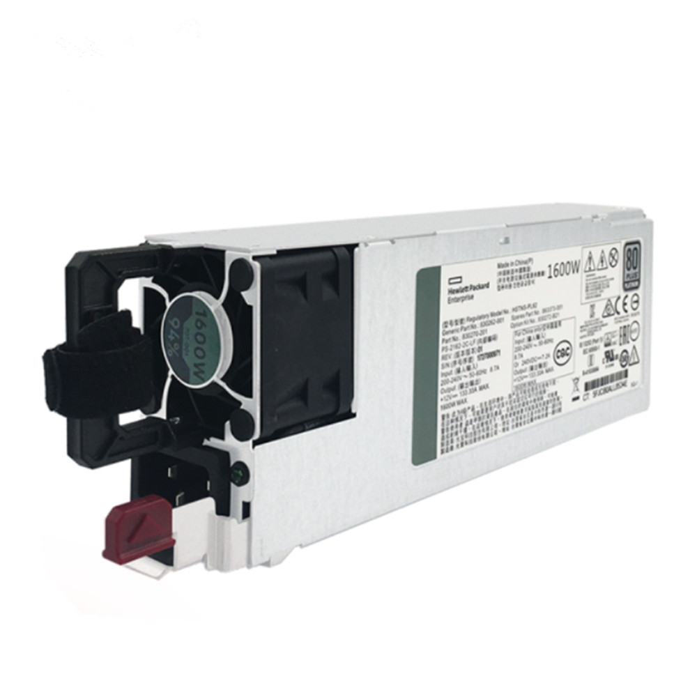 Хорошая цена 830272-B21 оригинальный HPE 1600 Вт PSU гибкий слот Платиновый горячий разъем питания 863373-001 830262-001 HPE сервер G9/G10