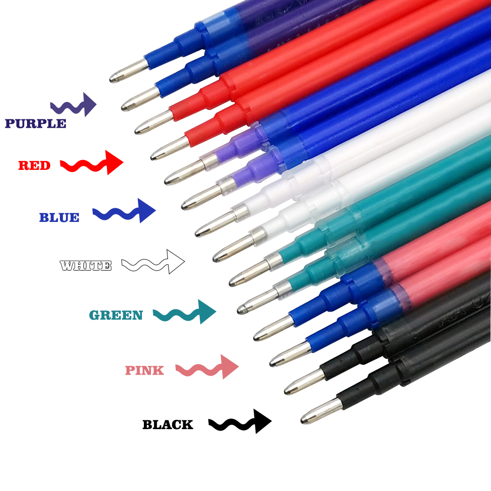 Refills Heat Erase Pen Refill for Fabric Marking Pen Heat Erasable Fabric 0.5mm Medium Point