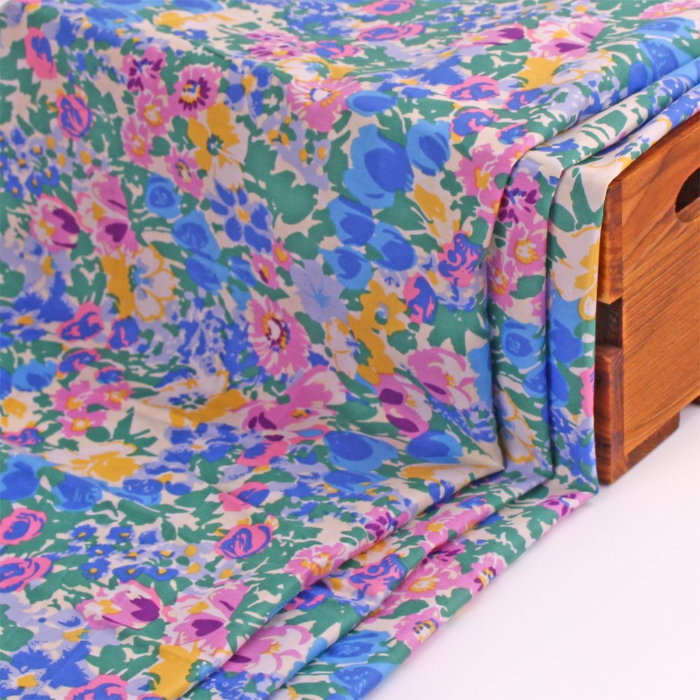 90gsm Printed Poplin Custom Tencel Cotton Woven Printing 100% Cottons Print Cotton Poplin Fabric