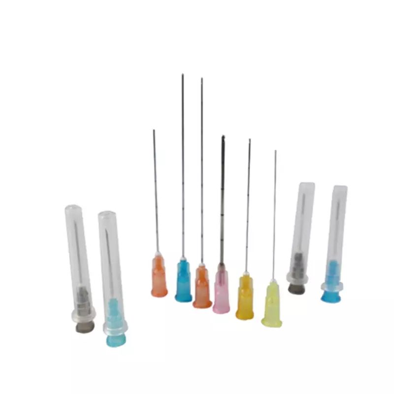 Одноразовая Медицинская тугая игла Cannula 21 г 22 г 23 г 25 г 27 г 30 г кожный наполнитель с гиалуроновой кислотой