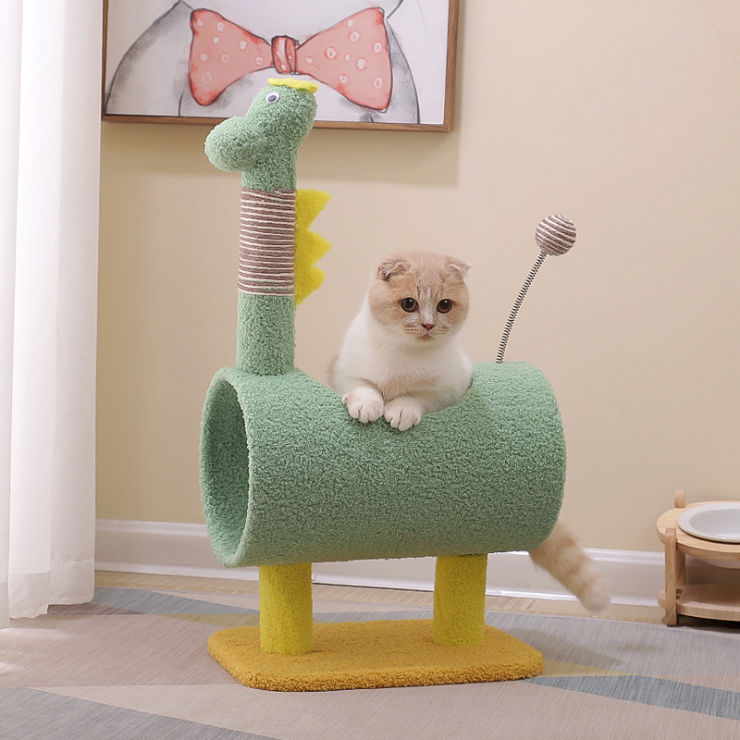 2021 Chinese factory wholesale customized high quality cat tree natural sword numb scraper furniture pet toys