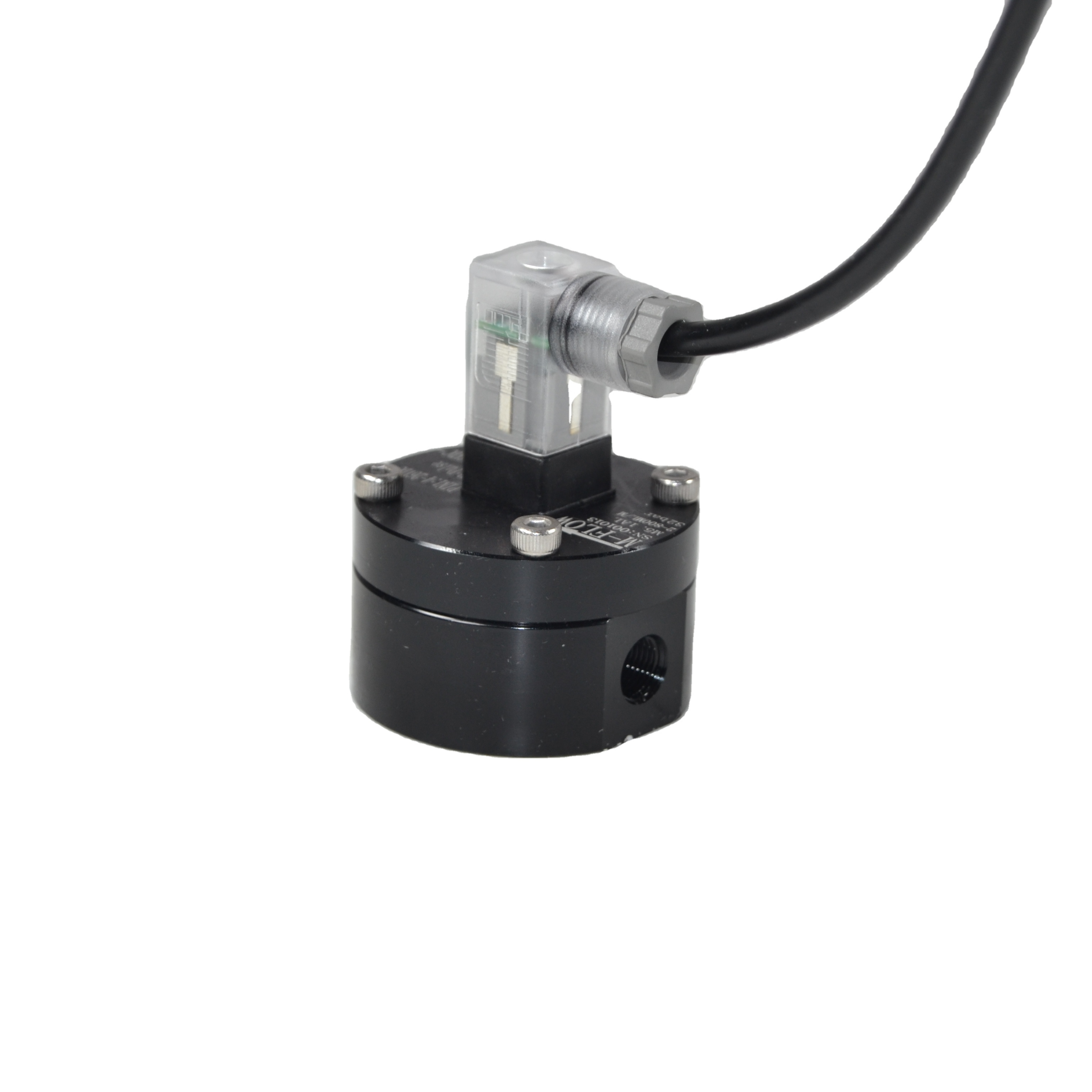 M5.1-Aluminum 1-800ml/min high accuracy aviation fuel micro oval gear flow meter