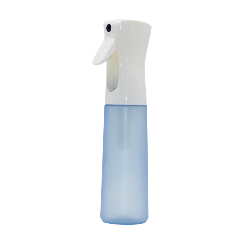 New type empty Reusable beauty 300ml pet spray plastic trigger continuous spray bottle fine mist spray bottles for hair salon