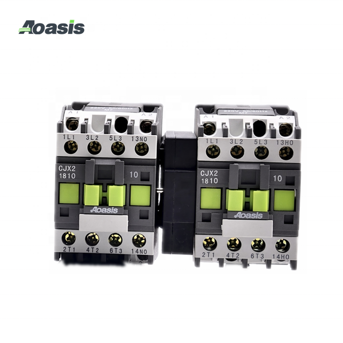 Aoasis мотор реверсивный контактор CJX2-18N AC220V AC380V AC24V магнитный контактор переменного тока