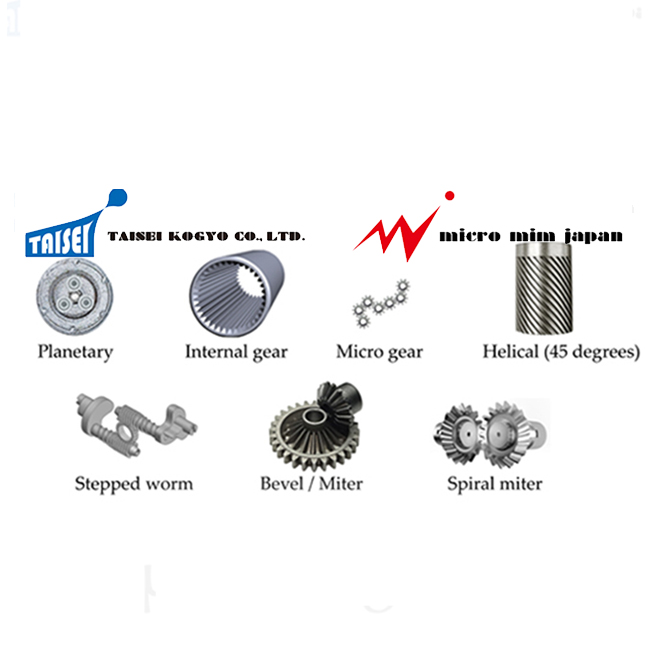 Free Design 3d MIM Oem Parts Spur Gears Bevel Gears In Japan