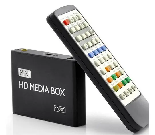 Full HD 1080P Portable Advertising Media Player with Auto Play Loops Resume and Timer, Digital Signage Player