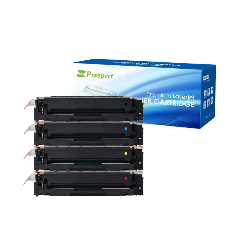 Проспект CF400A CF401A CF402A CF403A CRG-045 цветные лазерные картриджи с тонером, тонер-картриджи для принтеров HP Color LaserJet Pro MFP M274n/M277n/M277dw M252n