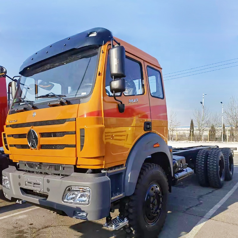BEIBEN 6x6 420HP б/у грузовые автомобили 6x6 Фургон Грузовик грузовик шасси в Конго