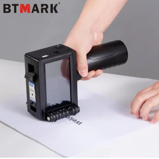 Портативный ручной струйный принтер BTMARK tij с датой, программирование tij 2,5, ручной струйный принтер, Струйные ручные струйные принтеры