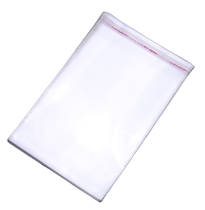 Wholesale Cheap Clear Self Adhesive Seal Clothes Opp Packing Plastic Bag roll twix edible