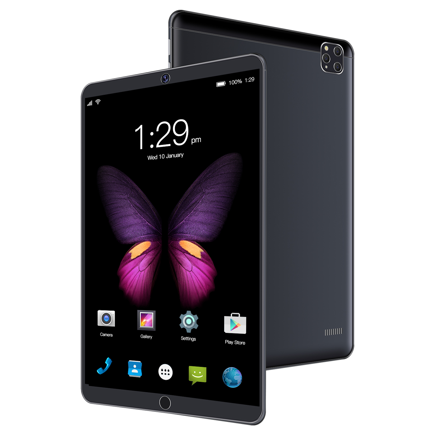 8GB + 256GB планшетный ПК Android 10,0 портативный 10,1 Inch 4G игровые планшеты
