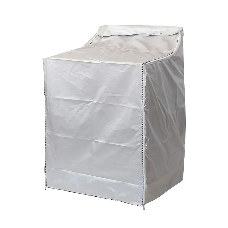 Factory Price silver 420D Oxford Washing Machine Cover Waterproof with Dustproof